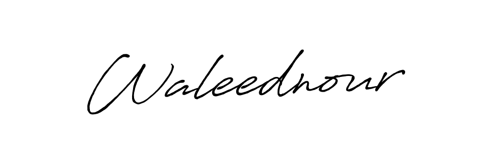 Also You can easily find your signature by using the search form. We will create Waleednour name handwritten signature images for you free of cost using Antro_Vectra_Bolder sign style. Waleednour signature style 7 images and pictures png