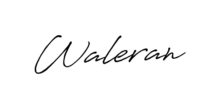 You should practise on your own different ways (Antro_Vectra_Bolder) to write your name (Waleran) in signature. don't let someone else do it for you. Waleran signature style 7 images and pictures png