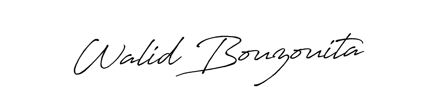 Make a beautiful signature design for name Walid Bouzouita. Use this online signature maker to create a handwritten signature for free. Walid Bouzouita signature style 7 images and pictures png