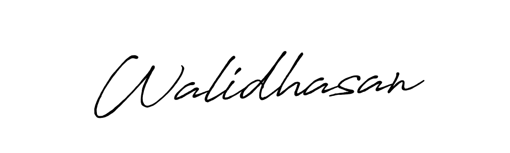 This is the best signature style for the Walidhasan name. Also you like these signature font (Antro_Vectra_Bolder). Mix name signature. Walidhasan signature style 7 images and pictures png