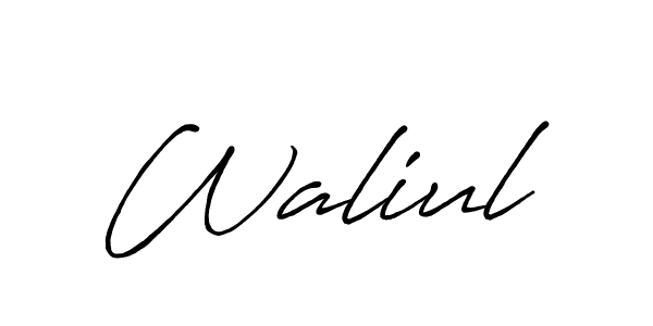 Similarly Antro_Vectra_Bolder is the best handwritten signature design. Signature creator online .You can use it as an online autograph creator for name Waliul. Waliul signature style 7 images and pictures png