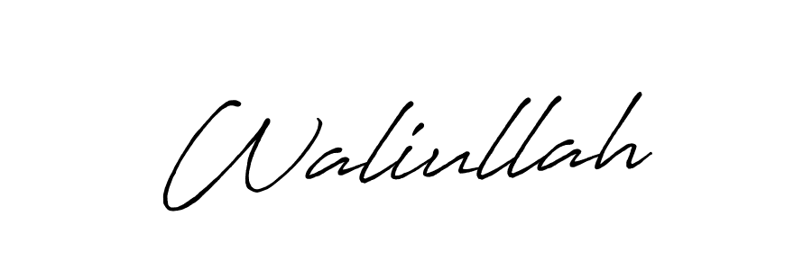 Best and Professional Signature Style for Waliullah. Antro_Vectra_Bolder Best Signature Style Collection. Waliullah signature style 7 images and pictures png