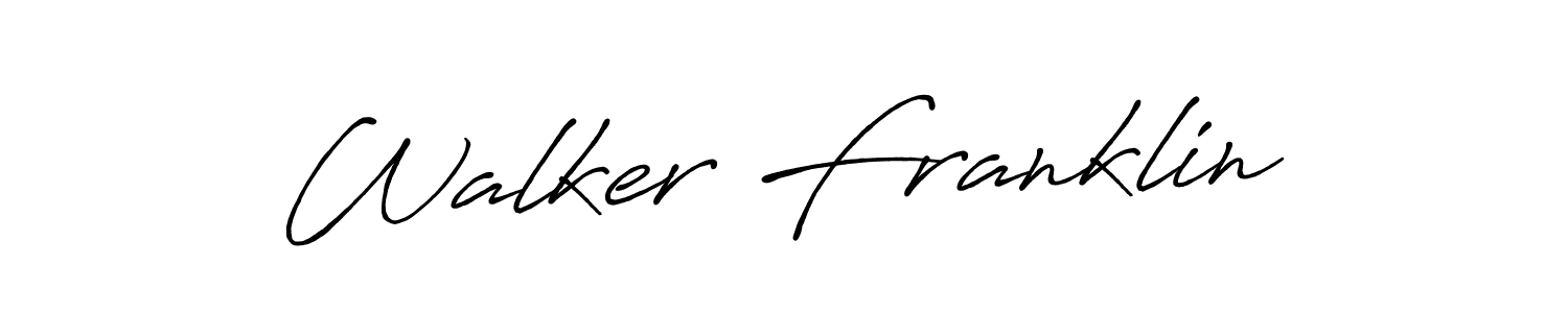 Antro_Vectra_Bolder is a professional signature style that is perfect for those who want to add a touch of class to their signature. It is also a great choice for those who want to make their signature more unique. Get Walker Franklin name to fancy signature for free. Walker Franklin signature style 7 images and pictures png