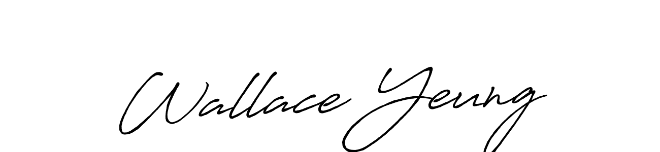 This is the best signature style for the Wallace Yeung name. Also you like these signature font (Antro_Vectra_Bolder). Mix name signature. Wallace Yeung signature style 7 images and pictures png