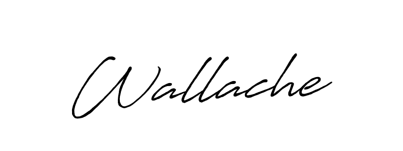 Similarly Antro_Vectra_Bolder is the best handwritten signature design. Signature creator online .You can use it as an online autograph creator for name Wallache. Wallache signature style 7 images and pictures png