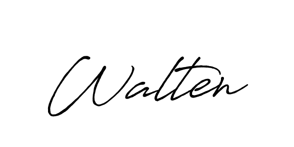 You should practise on your own different ways (Antro_Vectra_Bolder) to write your name (Walten) in signature. don't let someone else do it for you. Walten signature style 7 images and pictures png