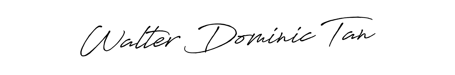 Once you've used our free online signature maker to create your best signature Antro_Vectra_Bolder style, it's time to enjoy all of the benefits that Walter Dominic Tan name signing documents. Walter Dominic Tan signature style 7 images and pictures png