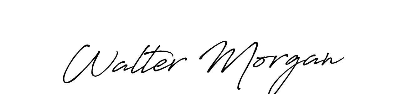 Similarly Antro_Vectra_Bolder is the best handwritten signature design. Signature creator online .You can use it as an online autograph creator for name Walter Morgan. Walter Morgan signature style 7 images and pictures png