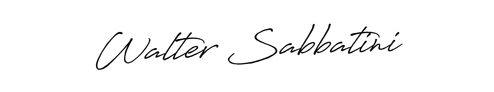 It looks lik you need a new signature style for name Walter Sabbatini. Design unique handwritten (Antro_Vectra_Bolder) signature with our free signature maker in just a few clicks. Walter Sabbatini signature style 7 images and pictures png