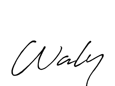 This is the best signature style for the Waly name. Also you like these signature font (Antro_Vectra_Bolder). Mix name signature. Waly signature style 7 images and pictures png