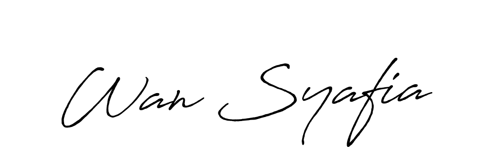 See photos of Wan Syafia official signature by Spectra . Check more albums & portfolios. Read reviews & check more about Antro_Vectra_Bolder font. Wan Syafia signature style 7 images and pictures png