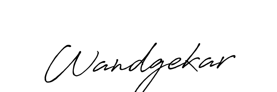 Also You can easily find your signature by using the search form. We will create Wandgekar name handwritten signature images for you free of cost using Antro_Vectra_Bolder sign style. Wandgekar signature style 7 images and pictures png