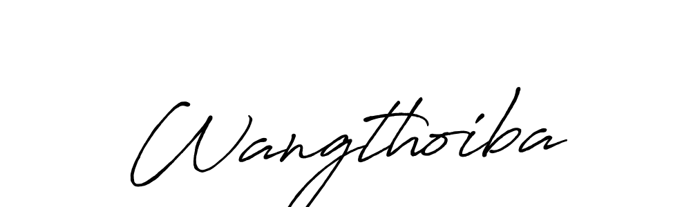 Make a beautiful signature design for name Wangthoiba. Use this online signature maker to create a handwritten signature for free. Wangthoiba signature style 7 images and pictures png
