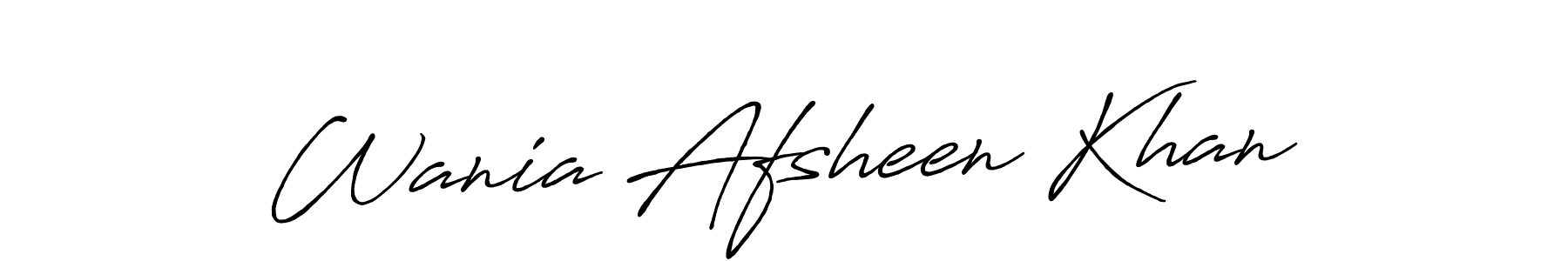 This is the best signature style for the Wania Afsheen Khan name. Also you like these signature font (Antro_Vectra_Bolder). Mix name signature. Wania Afsheen Khan signature style 7 images and pictures png