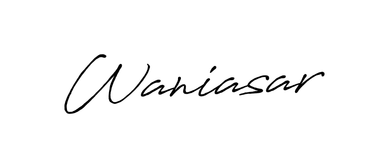 See photos of Waniasar official signature by Spectra . Check more albums & portfolios. Read reviews & check more about Antro_Vectra_Bolder font. Waniasar signature style 7 images and pictures png