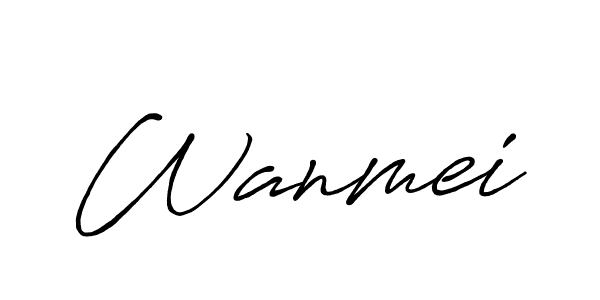 You can use this online signature creator to create a handwritten signature for the name Wanmei. This is the best online autograph maker. Wanmei signature style 7 images and pictures png