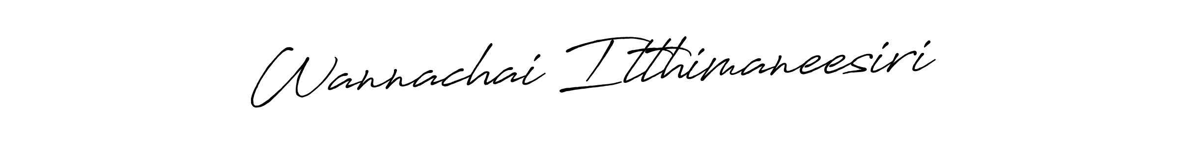 if you are searching for the best signature style for your name Wannachai Itthimaneesiri. so please give up your signature search. here we have designed multiple signature styles  using Antro_Vectra_Bolder. Wannachai Itthimaneesiri signature style 7 images and pictures png