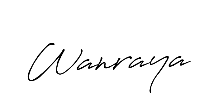 Also You can easily find your signature by using the search form. We will create Wanraya name handwritten signature images for you free of cost using Antro_Vectra_Bolder sign style. Wanraya signature style 7 images and pictures png