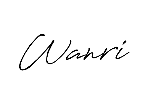 See photos of Wanri official signature by Spectra . Check more albums & portfolios. Read reviews & check more about Antro_Vectra_Bolder font. Wanri signature style 7 images and pictures png