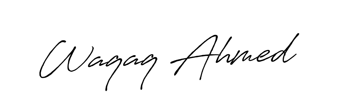 This is the best signature style for the Waqaq Ahmed name. Also you like these signature font (Antro_Vectra_Bolder). Mix name signature. Waqaq Ahmed signature style 7 images and pictures png