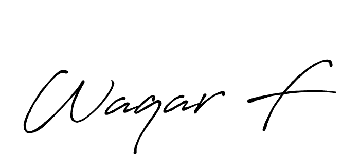 See photos of Waqar F official signature by Spectra . Check more albums & portfolios. Read reviews & check more about Antro_Vectra_Bolder font. Waqar F signature style 7 images and pictures png