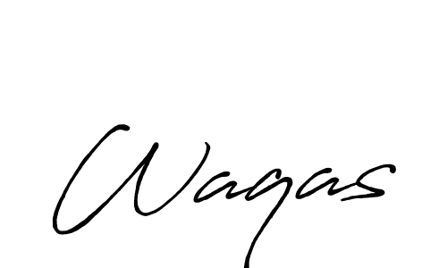 How to Draw Waqas signature style? Antro_Vectra_Bolder is a latest design signature styles for name Waqas. Waqas signature style 7 images and pictures png