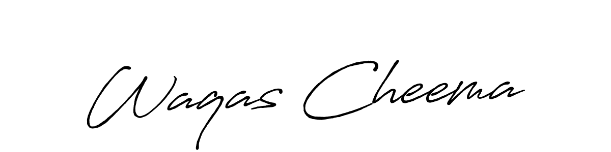 Once you've used our free online signature maker to create your best signature Antro_Vectra_Bolder style, it's time to enjoy all of the benefits that Waqas Cheema name signing documents. Waqas Cheema signature style 7 images and pictures png