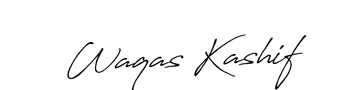 The best way (Antro_Vectra_Bolder) to make a short signature is to pick only two or three words in your name. The name Waqas Kashif include a total of six letters. For converting this name. Waqas Kashif signature style 7 images and pictures png