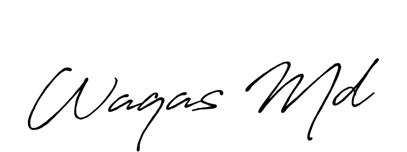 Once you've used our free online signature maker to create your best signature Antro_Vectra_Bolder style, it's time to enjoy all of the benefits that Waqas Md name signing documents. Waqas Md signature style 7 images and pictures png