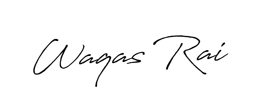 It looks lik you need a new signature style for name Waqas Rai. Design unique handwritten (Antro_Vectra_Bolder) signature with our free signature maker in just a few clicks. Waqas Rai signature style 7 images and pictures png