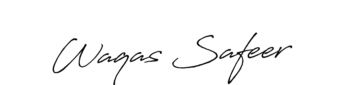 Antro_Vectra_Bolder is a professional signature style that is perfect for those who want to add a touch of class to their signature. It is also a great choice for those who want to make their signature more unique. Get Waqas Safeer name to fancy signature for free. Waqas Safeer signature style 7 images and pictures png