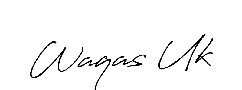 It looks lik you need a new signature style for name Waqas Uk. Design unique handwritten (Antro_Vectra_Bolder) signature with our free signature maker in just a few clicks. Waqas Uk signature style 7 images and pictures png