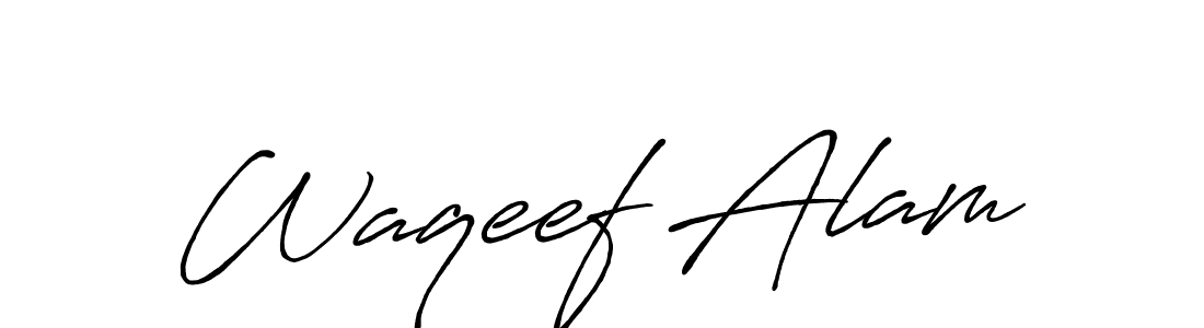 You can use this online signature creator to create a handwritten signature for the name Waqeef Alam. This is the best online autograph maker. Waqeef Alam signature style 7 images and pictures png