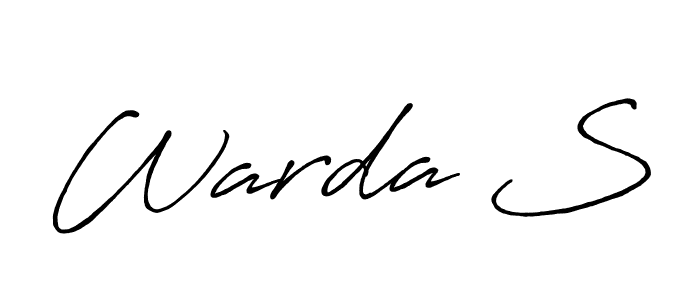 How to Draw Warda S signature style? Antro_Vectra_Bolder is a latest design signature styles for name Warda S. Warda S signature style 7 images and pictures png