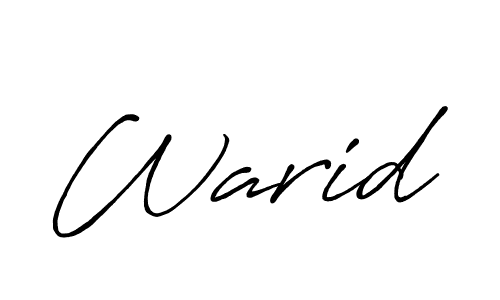 if you are searching for the best signature style for your name Warid. so please give up your signature search. here we have designed multiple signature styles  using Antro_Vectra_Bolder. Warid signature style 7 images and pictures png