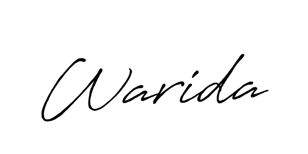 Antro_Vectra_Bolder is a professional signature style that is perfect for those who want to add a touch of class to their signature. It is also a great choice for those who want to make their signature more unique. Get Warida name to fancy signature for free. Warida signature style 7 images and pictures png