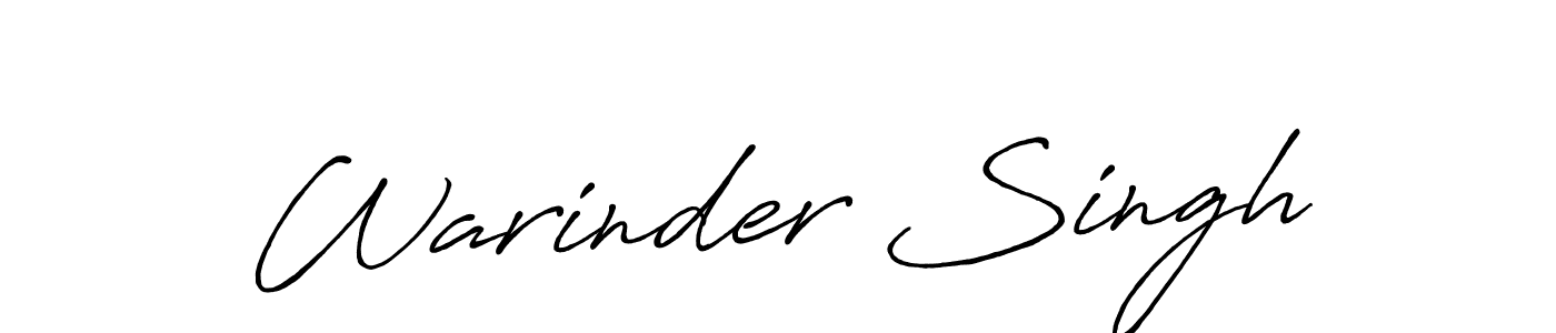 Once you've used our free online signature maker to create your best signature Antro_Vectra_Bolder style, it's time to enjoy all of the benefits that Warinder Singh name signing documents. Warinder Singh signature style 7 images and pictures png