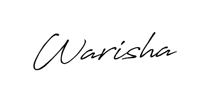 Antro_Vectra_Bolder is a professional signature style that is perfect for those who want to add a touch of class to their signature. It is also a great choice for those who want to make their signature more unique. Get Warisha name to fancy signature for free. Warisha signature style 7 images and pictures png