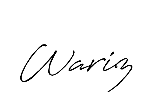 Make a short Wariz signature style. Manage your documents anywhere anytime using Antro_Vectra_Bolder. Create and add eSignatures, submit forms, share and send files easily. Wariz signature style 7 images and pictures png