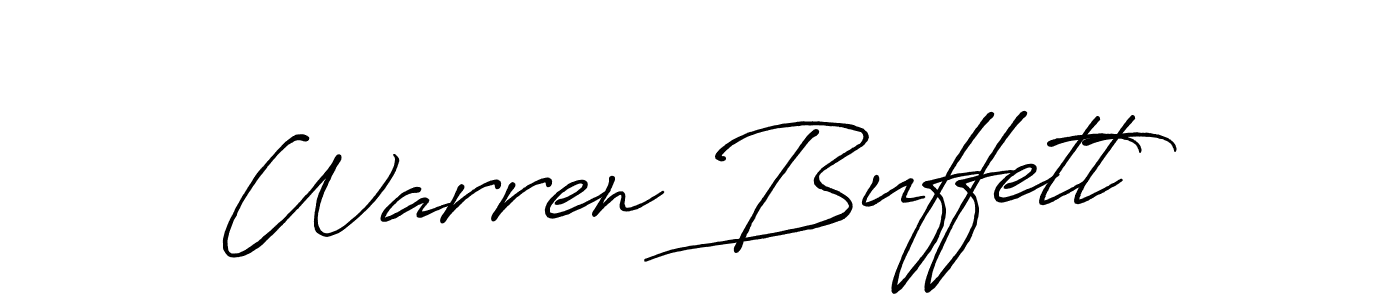 Design your own signature with our free online signature maker. With this signature software, you can create a handwritten (Antro_Vectra_Bolder) signature for name Warren Buffett. Warren Buffett signature style 7 images and pictures png