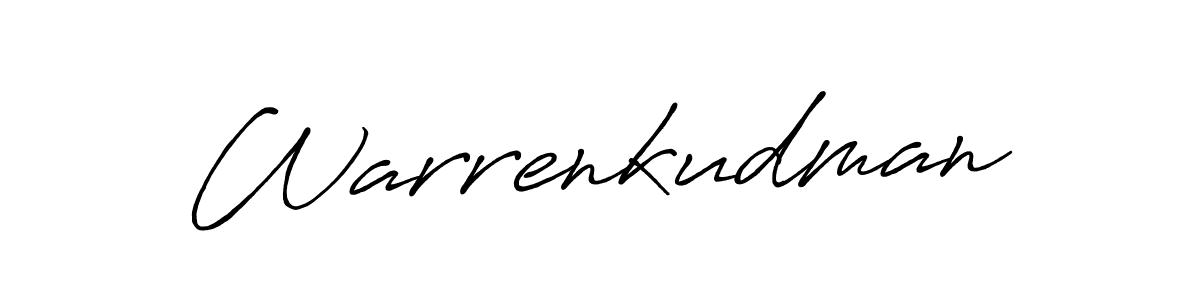 It looks lik you need a new signature style for name Warrenkudman. Design unique handwritten (Antro_Vectra_Bolder) signature with our free signature maker in just a few clicks. Warrenkudman signature style 7 images and pictures png