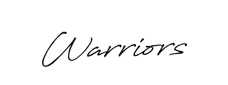 It looks lik you need a new signature style for name Warriors. Design unique handwritten (Antro_Vectra_Bolder) signature with our free signature maker in just a few clicks. Warriors signature style 7 images and pictures png
