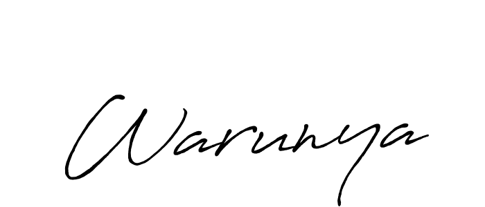 Make a short Warunya signature style. Manage your documents anywhere anytime using Antro_Vectra_Bolder. Create and add eSignatures, submit forms, share and send files easily. Warunya signature style 7 images and pictures png