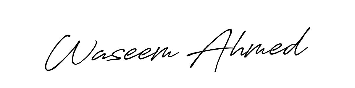 You should practise on your own different ways (Antro_Vectra_Bolder) to write your name (Waseem Ahmed) in signature. don't let someone else do it for you. Waseem Ahmed signature style 7 images and pictures png