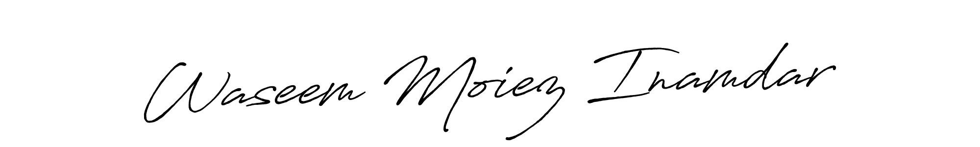Here are the top 10 professional signature styles for the name Waseem Moiez Inamdar. These are the best autograph styles you can use for your name. Waseem Moiez Inamdar signature style 7 images and pictures png