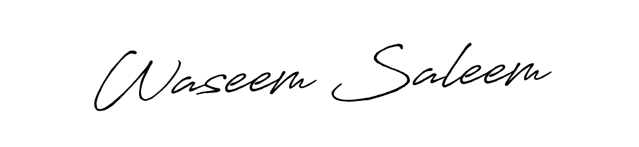 You should practise on your own different ways (Antro_Vectra_Bolder) to write your name (Waseem Saleem) in signature. don't let someone else do it for you. Waseem Saleem signature style 7 images and pictures png