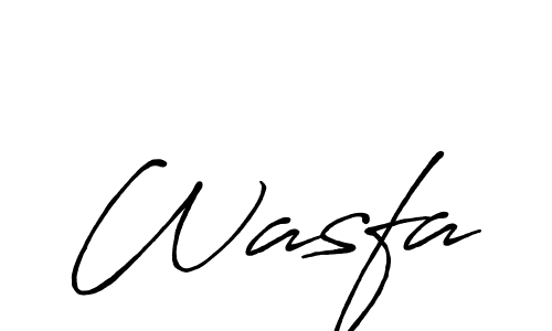 You should practise on your own different ways (Antro_Vectra_Bolder) to write your name (Wasfa) in signature. don't let someone else do it for you. Wasfa signature style 7 images and pictures png