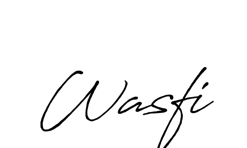 Best and Professional Signature Style for Wasfi. Antro_Vectra_Bolder Best Signature Style Collection. Wasfi signature style 7 images and pictures png
