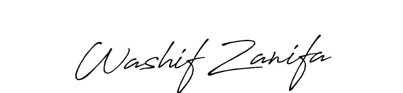 Once you've used our free online signature maker to create your best signature Antro_Vectra_Bolder style, it's time to enjoy all of the benefits that Washif Zanifa name signing documents. Washif Zanifa signature style 7 images and pictures png