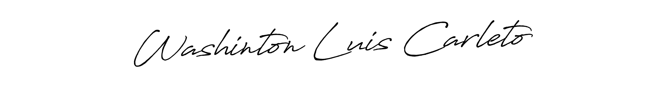 Similarly Antro_Vectra_Bolder is the best handwritten signature design. Signature creator online .You can use it as an online autograph creator for name Washinton Luis Carleto. Washinton Luis Carleto signature style 7 images and pictures png